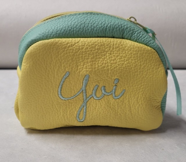 Leder pastellgelb (sonniges gelb)